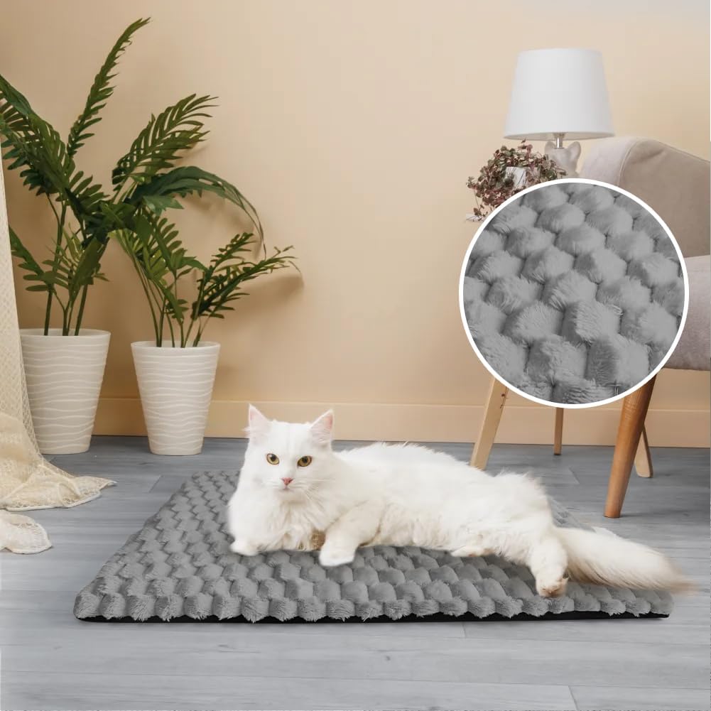 XIAPIA Selbstheizende Decke Katze &amp; Hunde, Flauschig Selbstwärmende Katzendecke ohne Kabel, Wärmedec