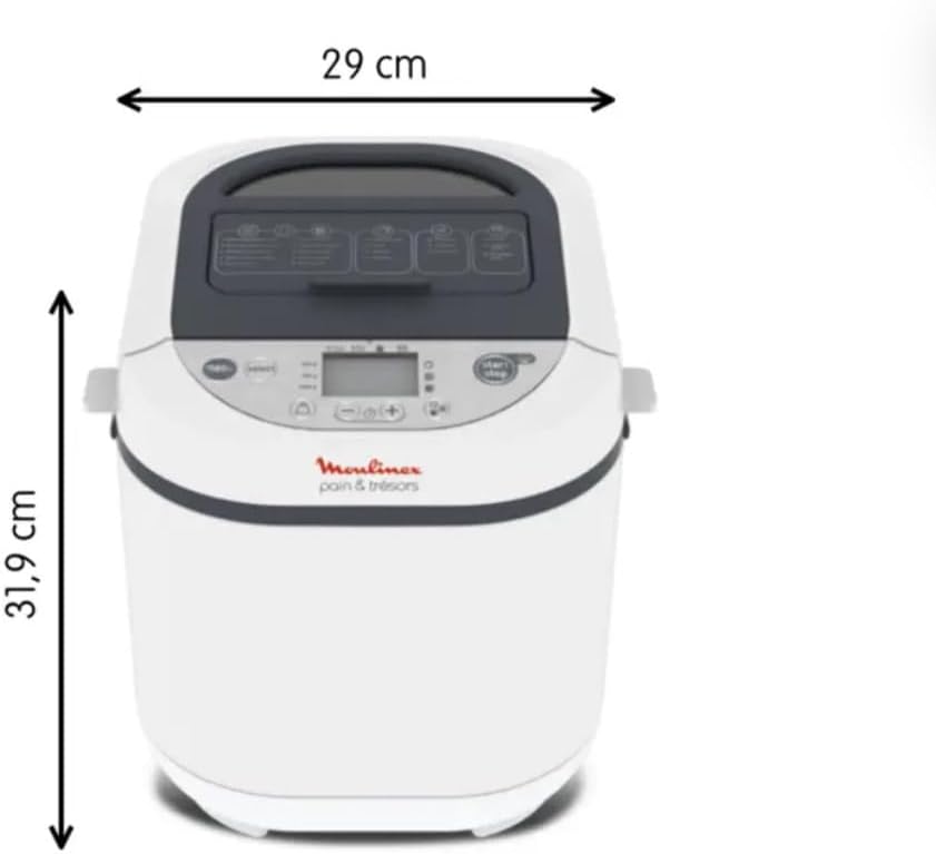 MOULINEX Machine à Pain 720W Blanc OW250110