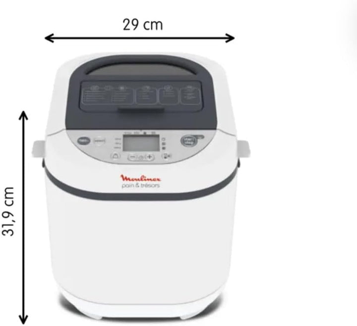 MOULINEX Machine à Pain 720W Blanc OW250110