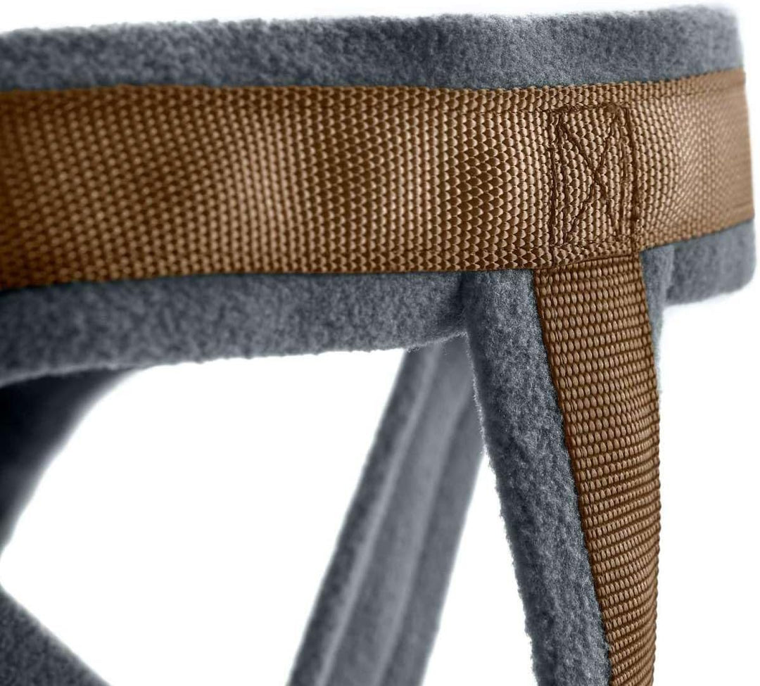 HUNTER Hundegeschirr LONDON COMFORT, atmungsaktives 3D-Mesh, 2-fach verstellbar, Sicherheitsverschlu