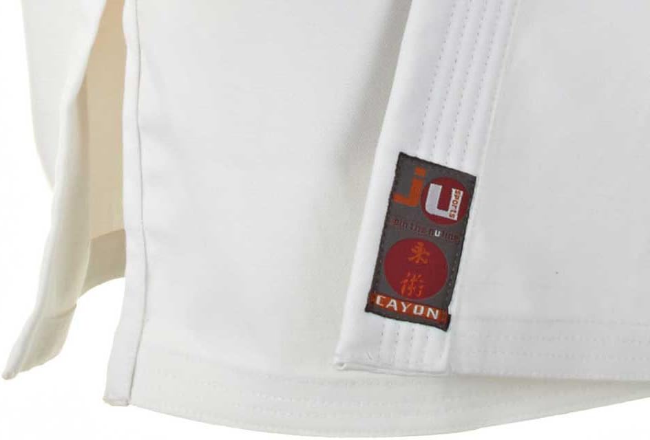 Ju-Sports Jujutsu Anzug to start Kids weiss - Moderner Gi für Kinder 100% Baumwolle, Reissfester Sto
