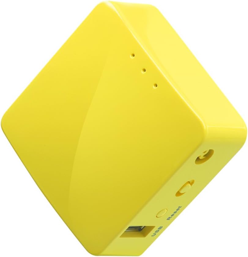 GL.iNet GL-MT300N-V2 WLAN Router Mobile Smart Mini Pocket VPN Reiserouter 3G/4G bis zu 300Mbit/s (2,