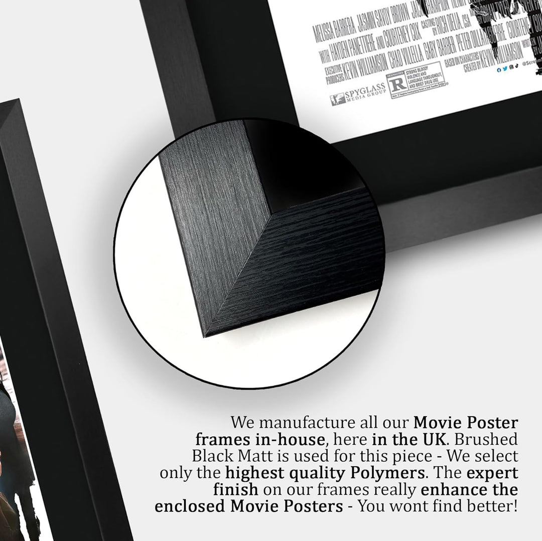 HWC Trading FR A3 Scream 6 Geschenke Geduckter Poster Signiertes Autogramm Foto für Fans von Film Me