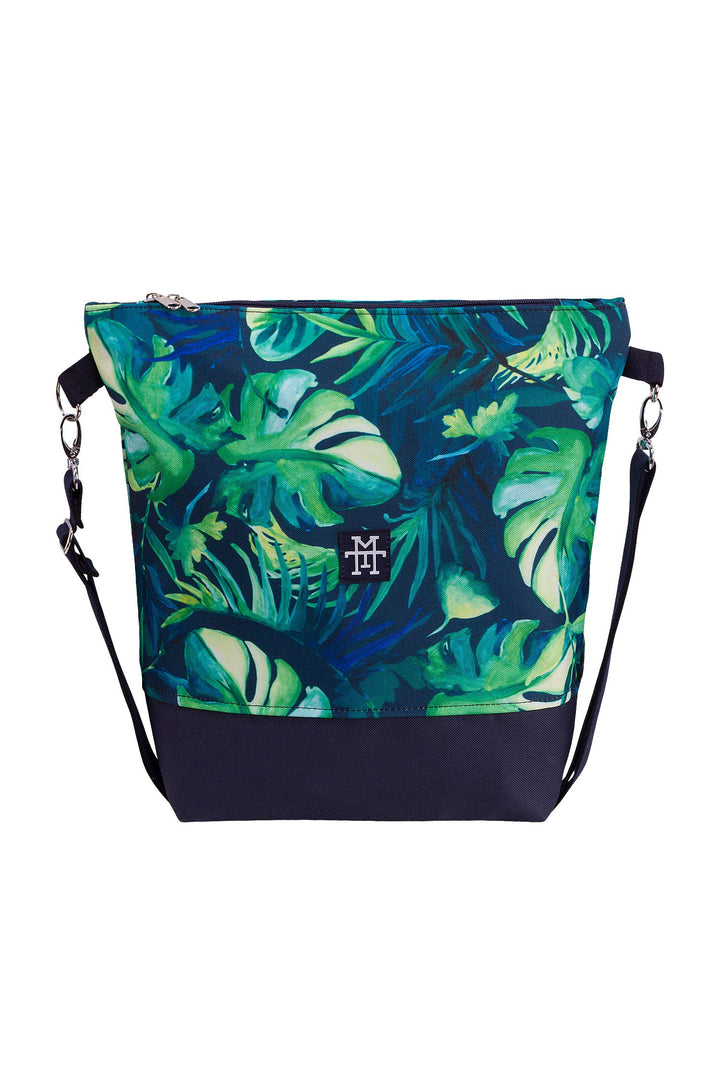 Neverfull Bag - Canvas, Schultertasche, Umhängetasche in verschiedenen Varianten, Handtasche mit Blu