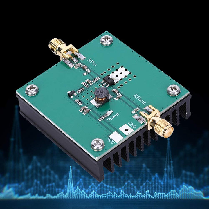Oumefar Breitband-HF-Verstärker Leistungsverstärkermodul 433 MHz 5-W-Funkverstärkermodul Breitband-H