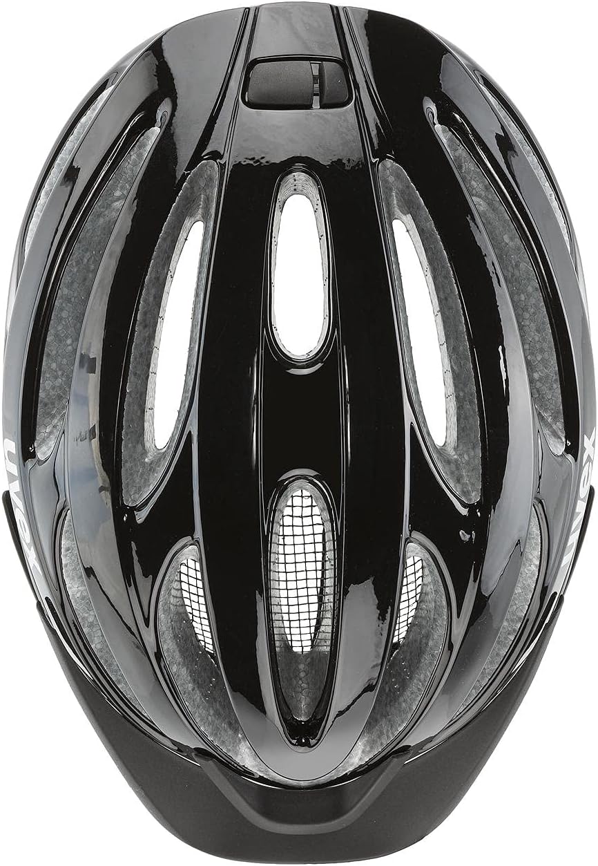 UVEX Fahrradhelm UVEX True Gr. 52-58 cm, Black Silver 52-55 cm, 52-55 cm
