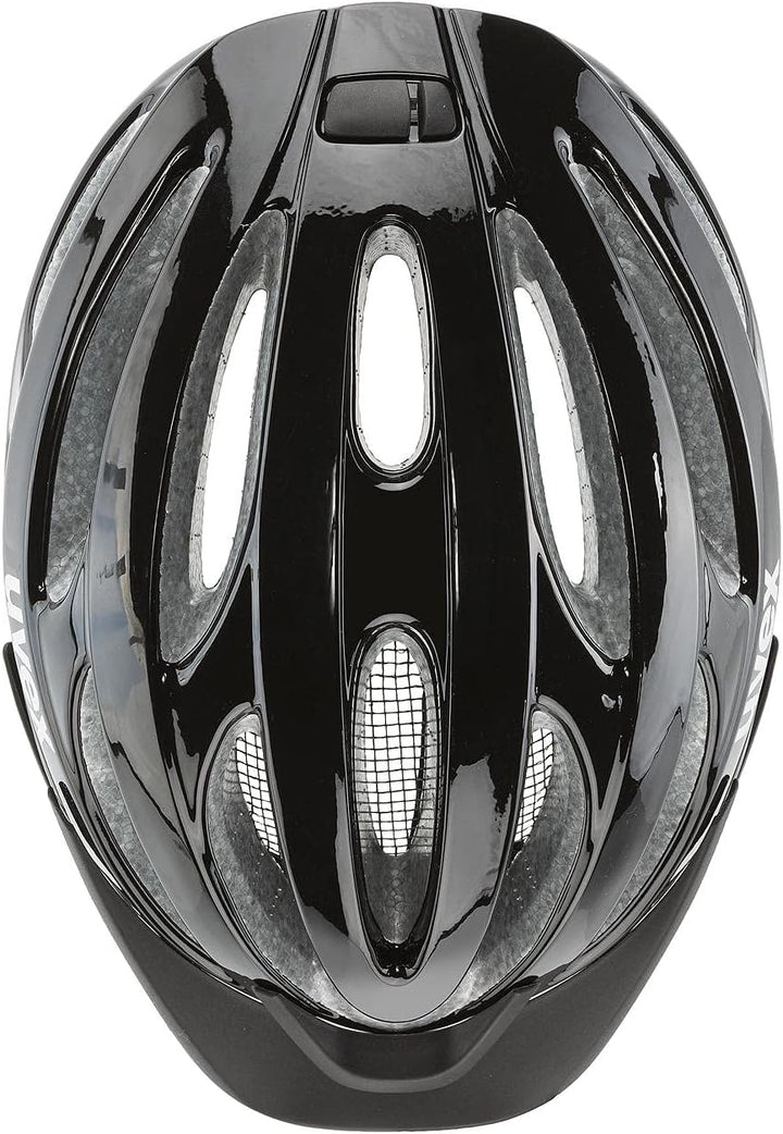 UVEX Fahrradhelm UVEX True Gr. 52-58 cm, Black Silver 52-55 cm, 52-55 cm