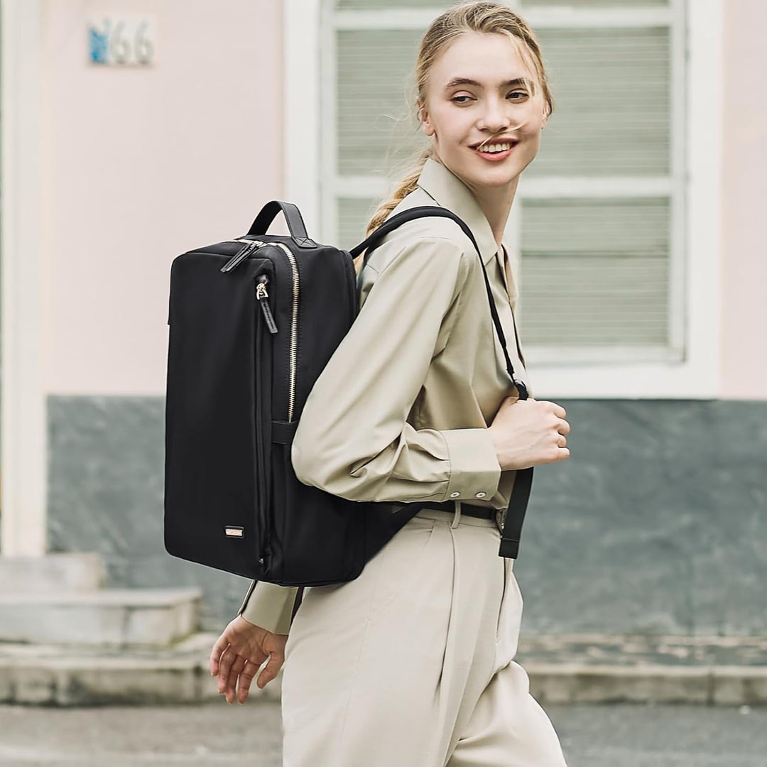 Stilvoller Laptop Rucksack für Damen von Fluggesellschaften zugelassen, Perfekt für die Arbeit das C