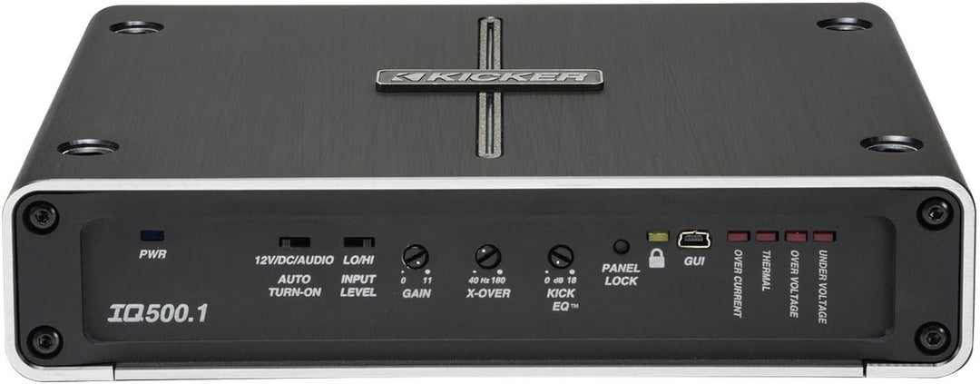 KICKER 42IQ5001 Class-D Monoblock mit DSP Schwarz