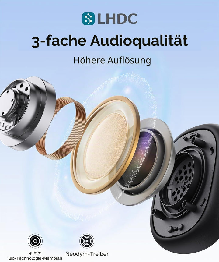 Baseus H1i Bowie ANC Headphone-Black