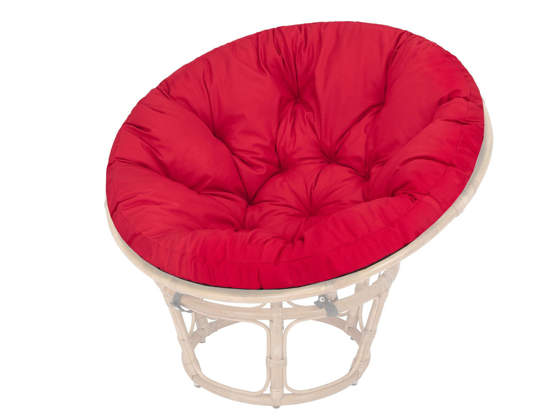 PillowPrim Polster für Papasansessel, Auflage, Ersatzpolster Papasan D 114 cm, Bodenkissen gepolster