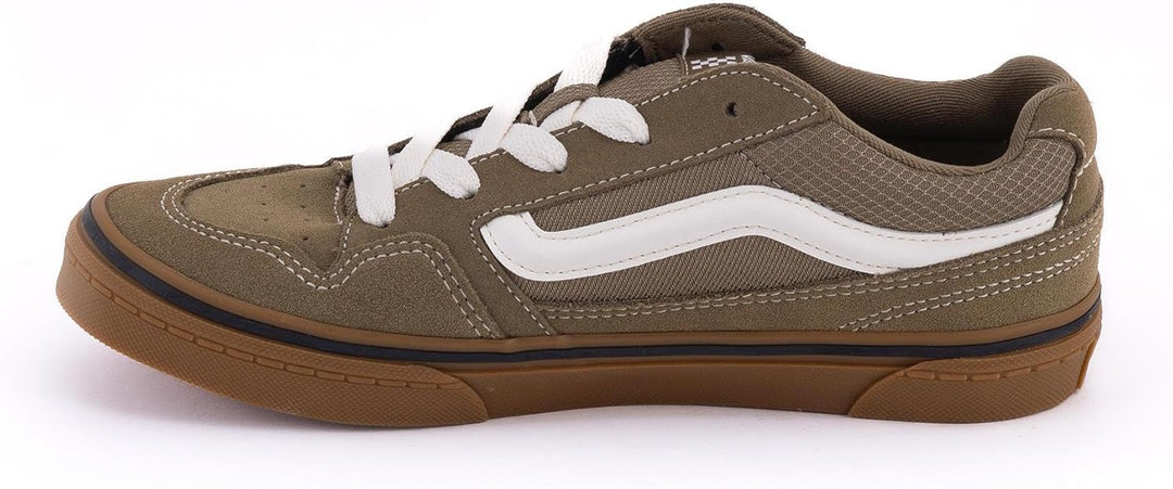 Vans Unisex Caldrone Sneaker 36 EU Pop Olive Gum, 36 EU Pop Olive Gum