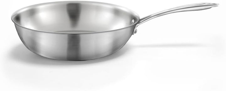 Cuisinox Gourmet Wok 28 cm Edelstahl – Triply – für alle Herdarten einschliesslich Induktion geeigne