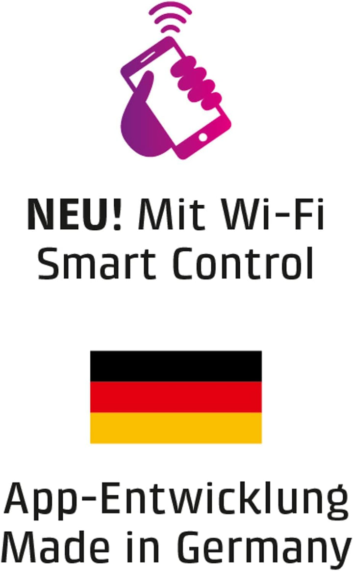 CASO WineComfort 660 Smart | Weinkühlschrank für 66 Flaschen | mit WLAN und WiFi App, 2 Zonen für 5-
