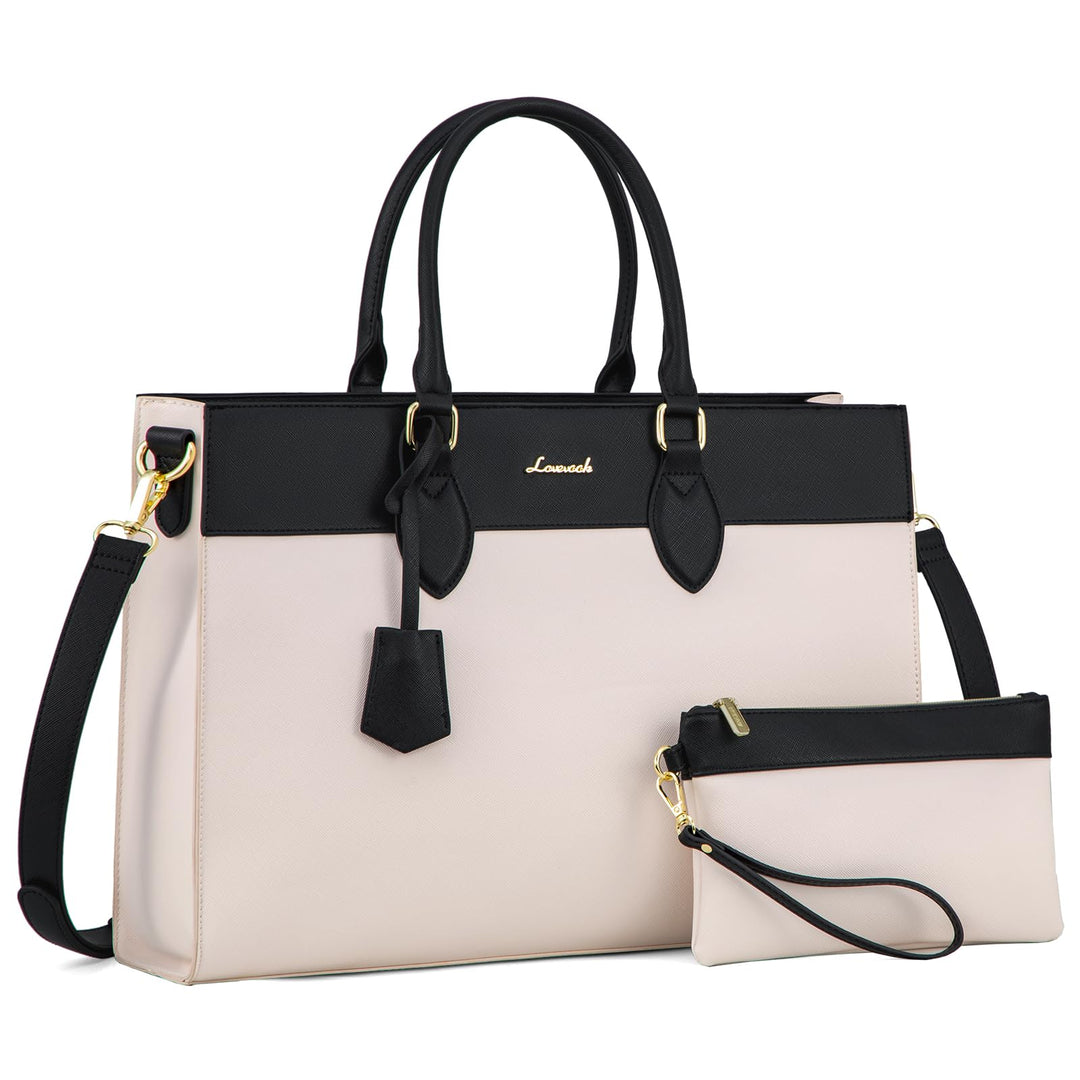 LOVEVOOK Laptoptasche Damen, 15,6 Zoll Handtasche Arbeitstasche Lehrertasche Gross, Wasserdicht Shop