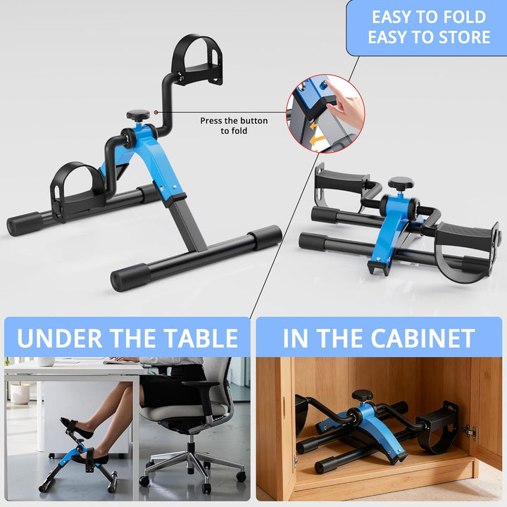 Pedal Exerciser mini Heimtrainer für Bein- und Armübungen