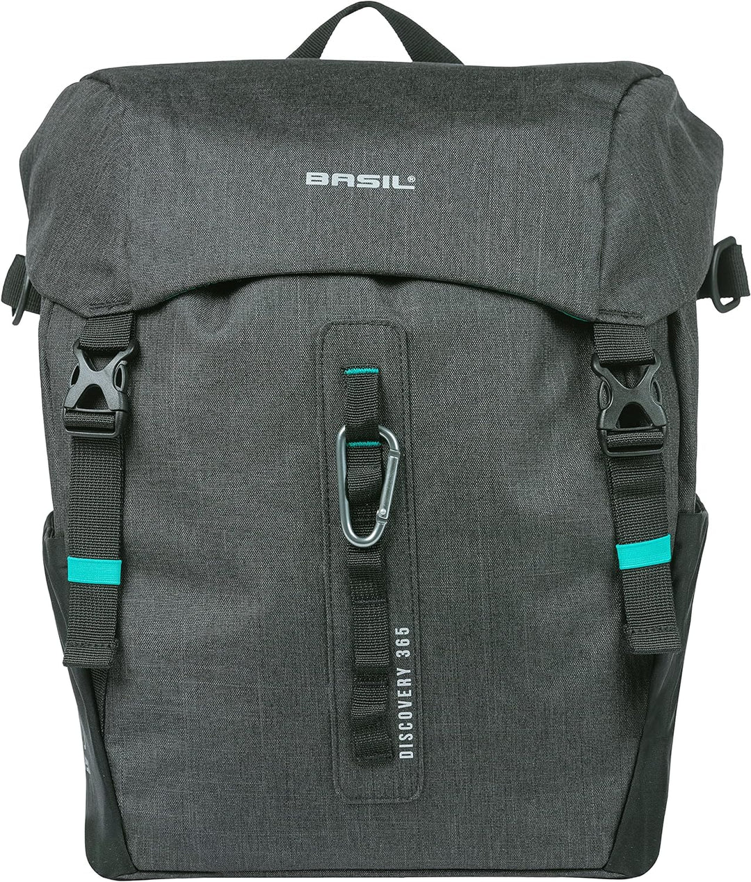 Basil Single Bicycle Bag Discovery 365D Melee Black - 20 Liter, 2179234790, 30X17X36Cm