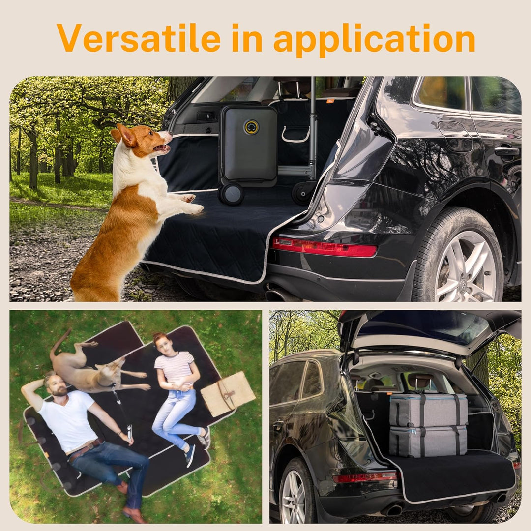 Toozey SUV Cargo Liner für Hunde XL, wasserdichter Hundekofferraum-Sitzbezug für den hinteren Ladera