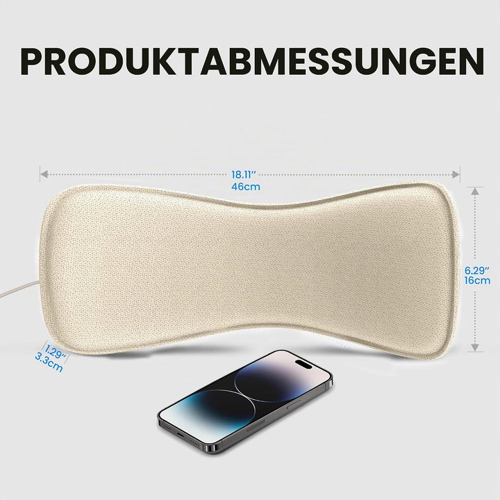Avantree Slumber 2 – Bluetooth-Kissenlautsprecher mit 4 ultraflachen Lautsprechern, Weisses Rauschen