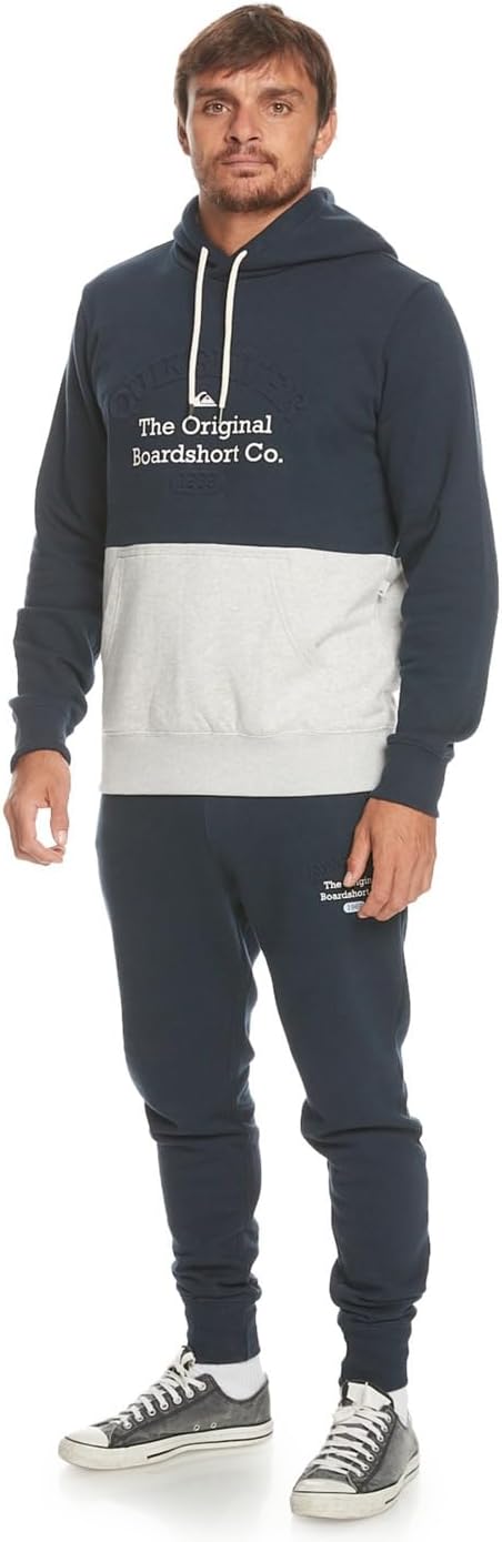 Quiksilver Herren Emboss Hoodie Pullover (1er Pack) XS Navy Blazer, XS Navy Blazer