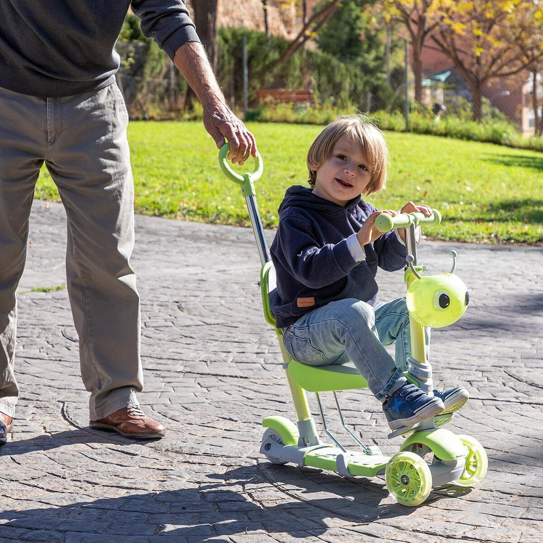 3-in-1 wandelbarer Roller für Kinder Scuvol InnovaGoods, grün