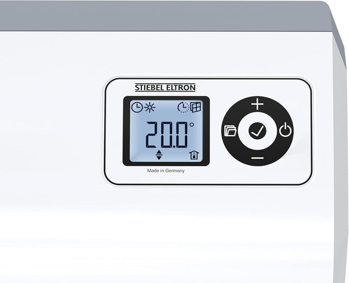 STIEBEL ELTRON Schnellheizer CK 20 trend LCD, 2 kW für ca. 25 m², LC-Display, Wochentimer, Keramik H