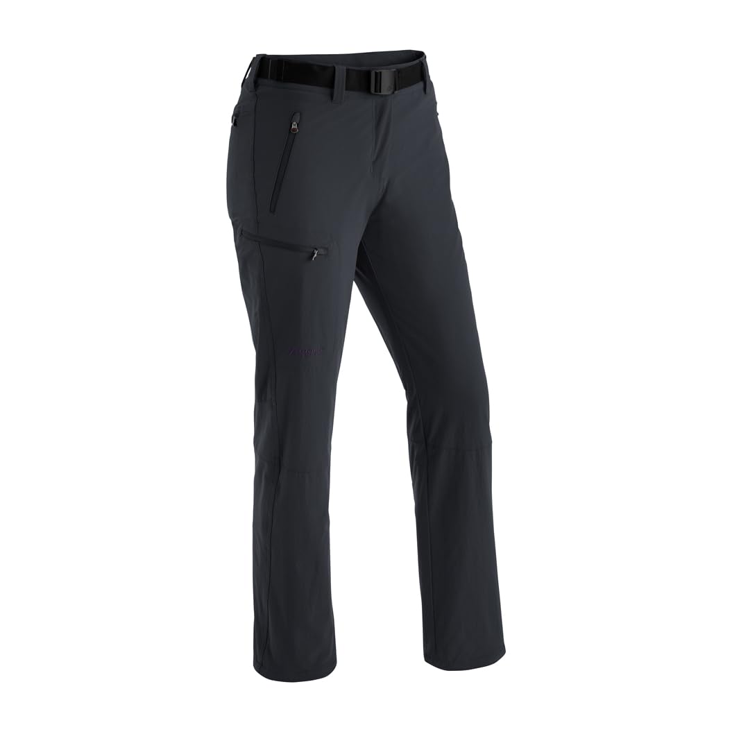 Maier Sports Damen Wanderhose Rechberg Therm 46 Schwarz, 46 Schwarz