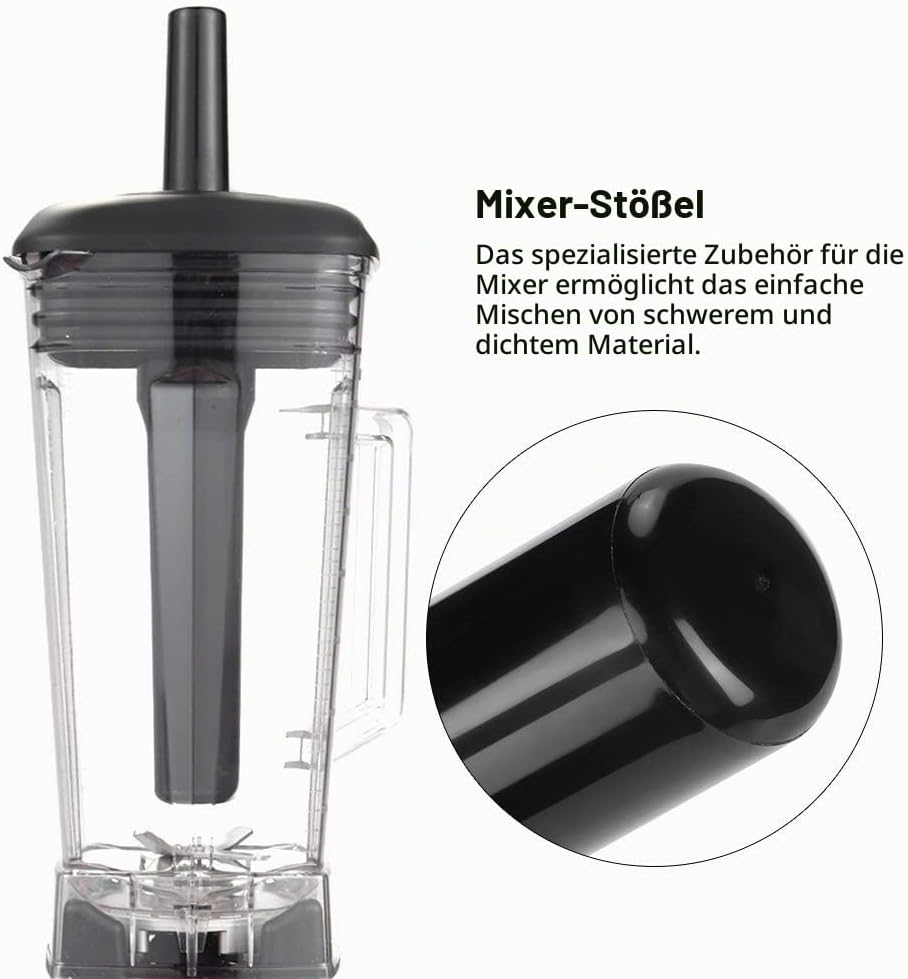 Tamper Blender Zubehör Blender Accelerator Kunststoff Stick für Vitamix, Blender Ersatzteile