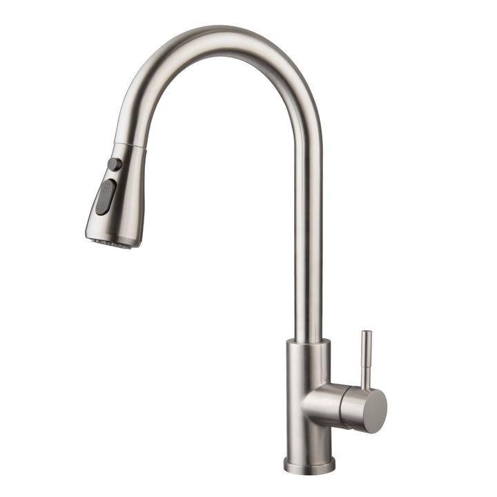 BONADE Wasserhahn Küche, Hochdruck Küchenarmatur mit Herausziehbarer Brause Ausziehbar Armatur, Misc