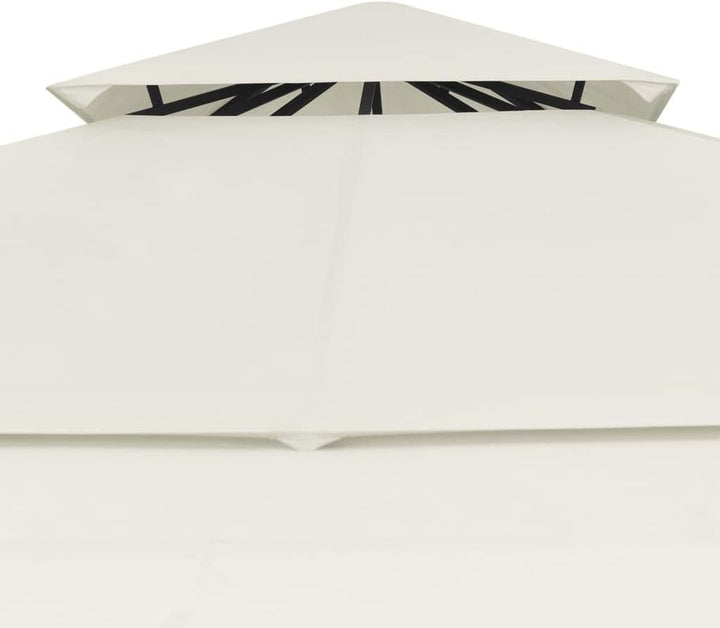 vidaXL Pavillon mit Doppelt Erweiterten Dächern Festzelt Partyzelt Gartenpavillon Gartenzelt Bierzel
