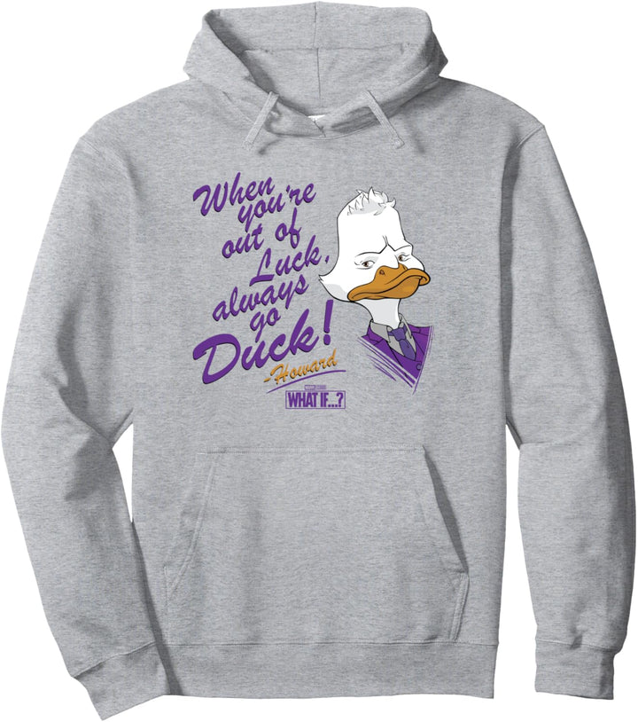 Marvel What If Howard The Duck When You're Out Of Luck Pullover Hoodie