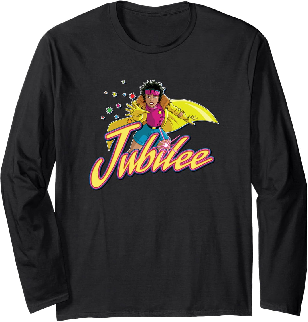 Marvel X-Men Jubilee Retro 90s Langarmshirt