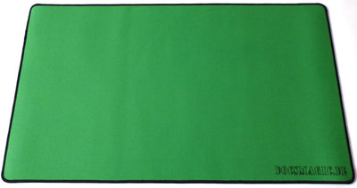 docsmagic.de 5 x Premium Playmat Green - 60 x 34 cm Stitched 3mm - Spielmatte Grün 5 x Spielmatte Gr