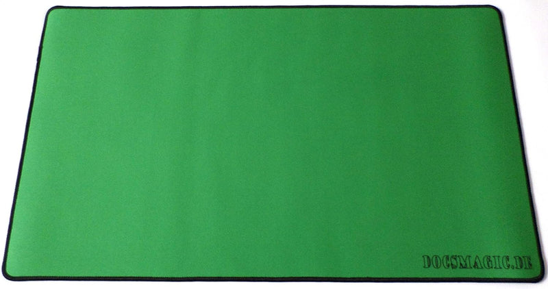 docsmagic.de 5 x Premium Playmat + Tube Big Transparent Green - 60 x 34 cm - Spielmatte + Transportr