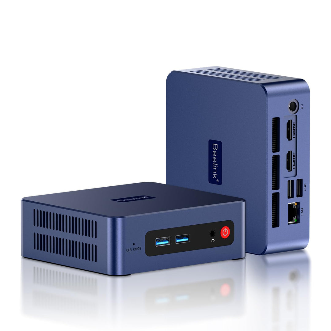 Beelink SER5 Mini PC, AMD Ryzen 5 5500U(6C/12T) bis zu 4.0GHz, Mini Computer 32GB DDR4 RAM 500GB NVM
