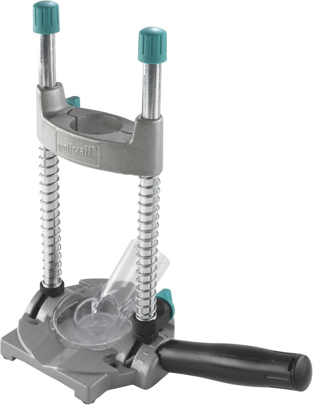 wolfcraft Tecmobil Bohrständer 4522000 | Mobiler Bohrhelfer für präzises Freihandbohren an Wänden, S