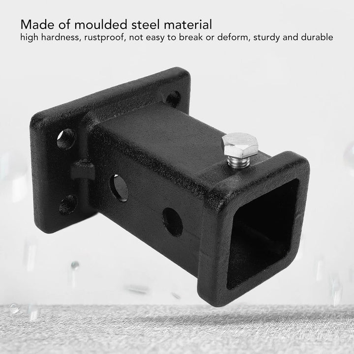 Trailer Receiver Tube, 2in Bolt On Receiver Tube Trailer Hitch Receiver Adapter Universal For Pickup