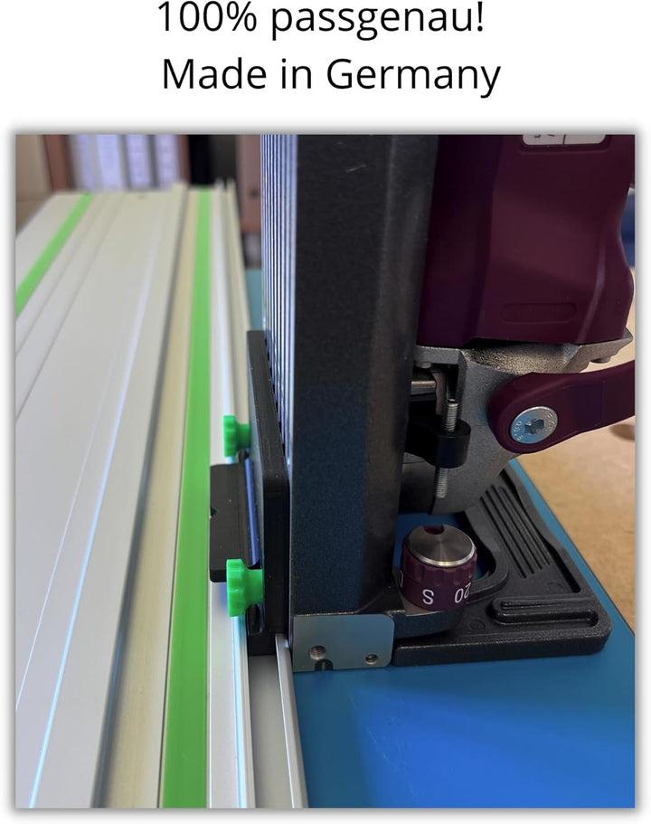 3DHerb Adapter kompatibel mit lamello Classic X Top 10 und Top 21 Fräse passend zur Festool Führungs