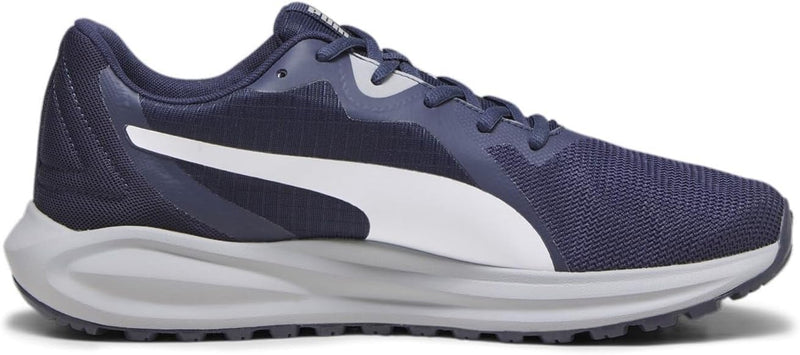 PUMA Unisex Twitch Runner PTX Strassen-Laufschuh 39 EU Puma Navy Cool Mid Grey, 39 EU Puma Navy Cool