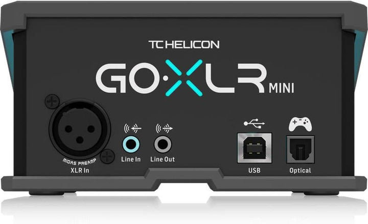 TC Helicon GoXLR MINI Online-Broadcast-Mixer mit USB-/Audio-Schnittstelle und Midas-Vorverstärker, 9