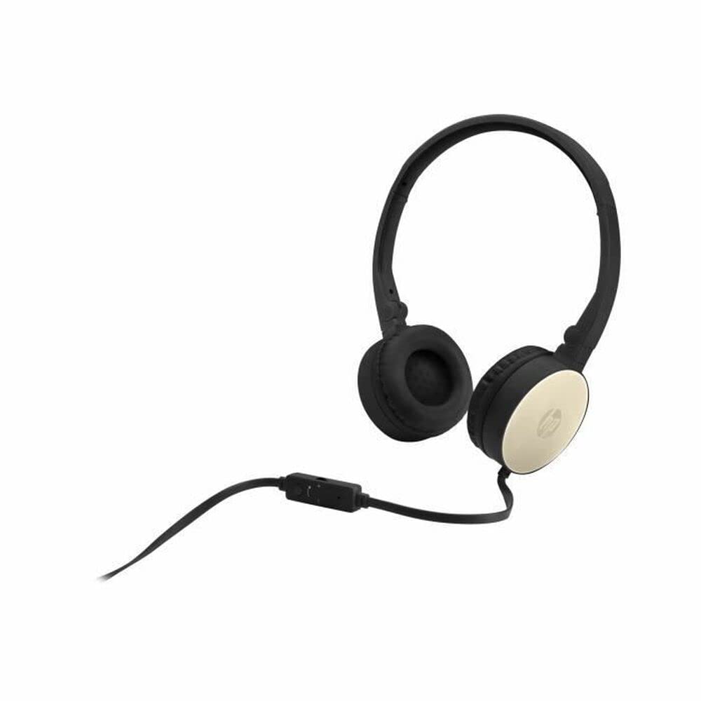HP 2AP94AA#ABB Stereo Kopfhörer H2800 schwarz/gold, schwarz/gold