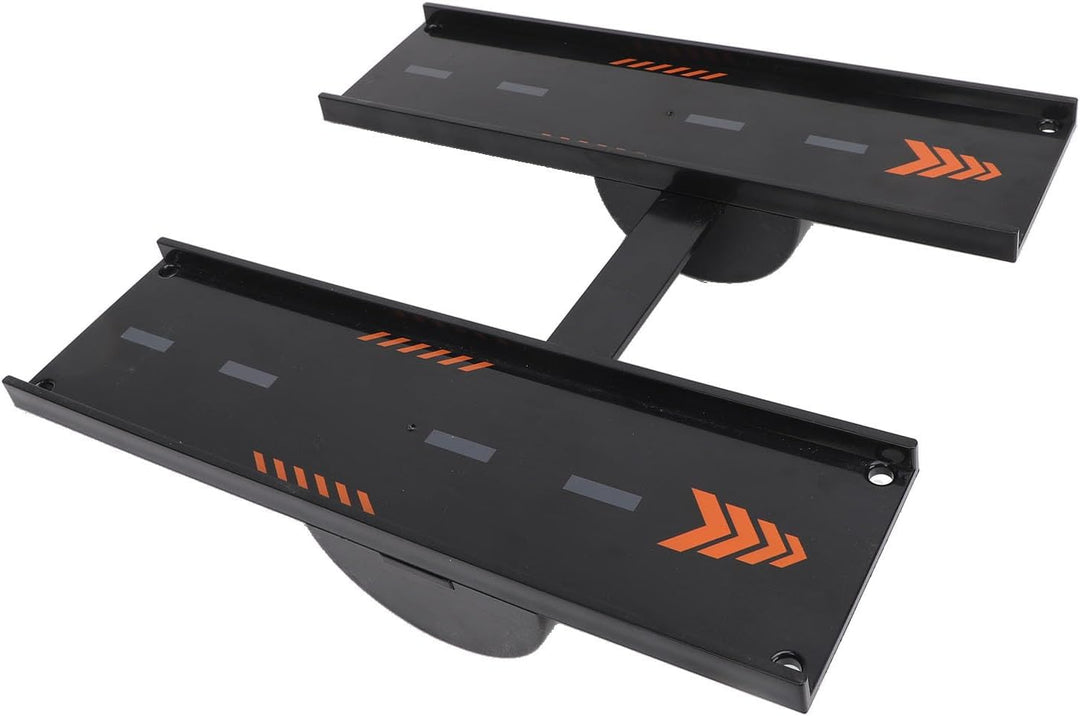 RC-Sprungrampe, Startrampe für Skates, Skateboards, Fahrräder und Roller, Schwarz, Schnelles Sprunge