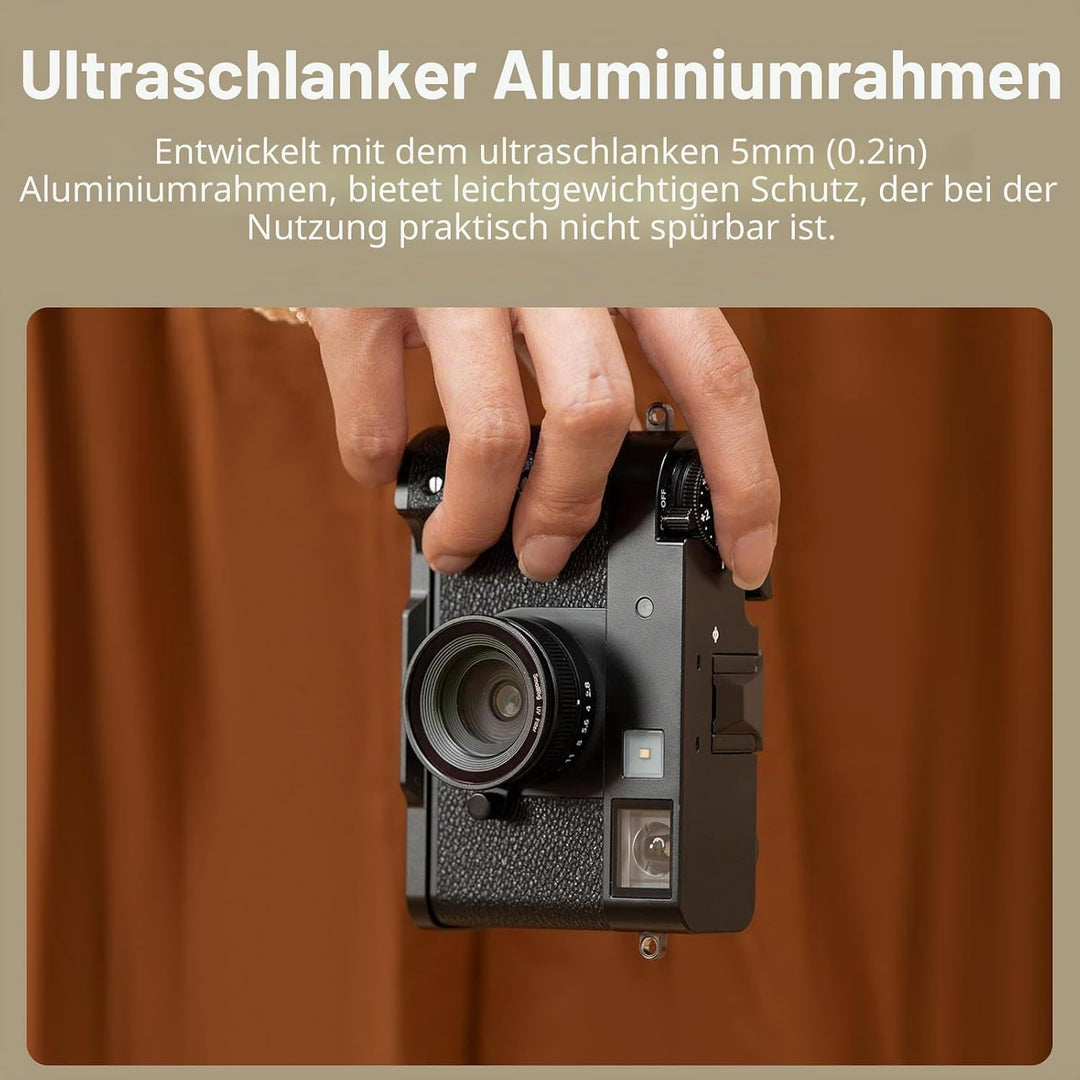 SMALLRIG Magnetischer UV-Filter für FUJIFILM X Half Kamera, optisches Glasobjektiv, Leichter Alumini