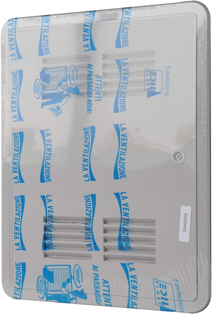 Die Belüftung sig3040g-y Revisionsklappe Gas aus ABS, grau, 335 x 435 mm Grau 335 x 435 mm Einbau-GA