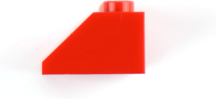 LEGO® 2x4 Dachsteine Schrägsteine Rot 100 Stück Haus Dach - Bausteine für kreative Konstruktionen -