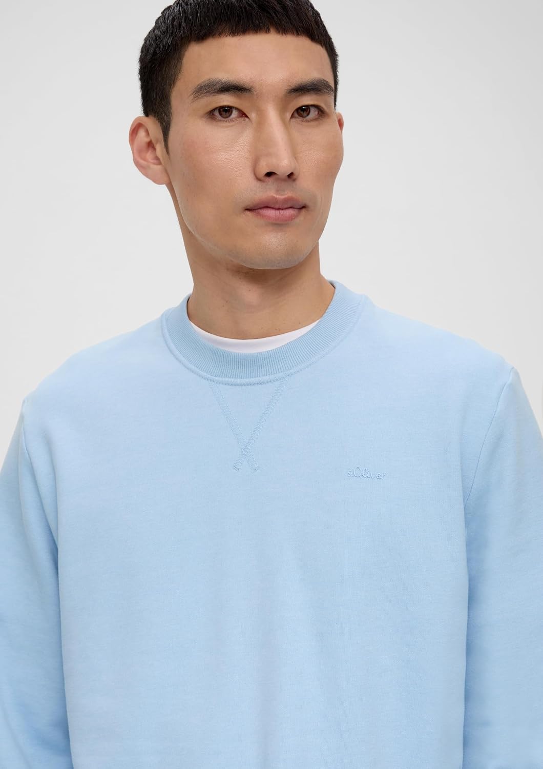 s.Oliver Herren Sweatshirt XXL Blau 5309, XXL Blau 5309