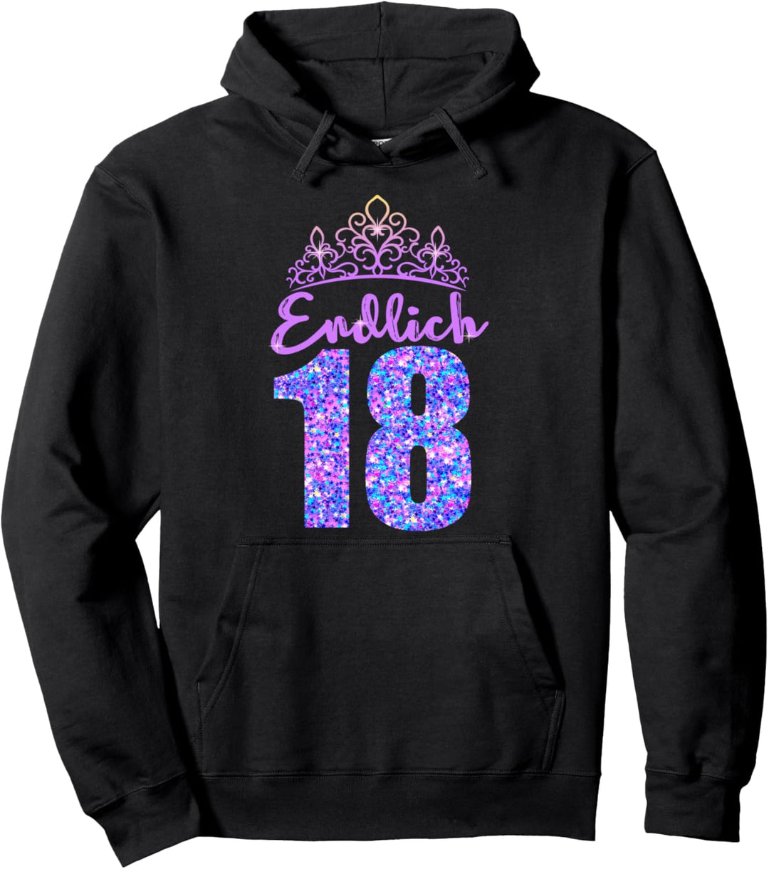18ter Geburtstag Geschenk zum 18. Geburtstag Mädchen Pullover Hoodie