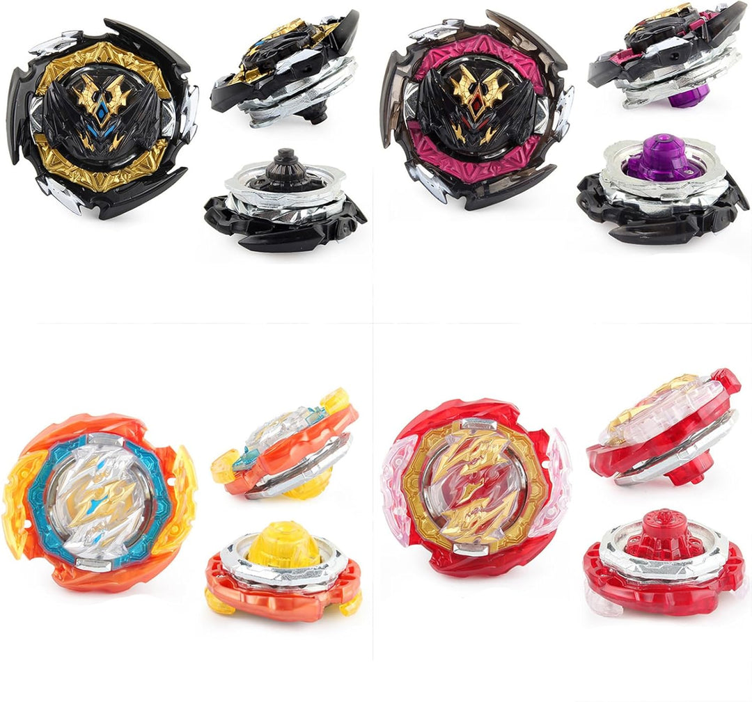 Gyros Kreisel Set, 4D Kampfkreisel Modell Speed Kreisel Mit Für Weihnachten, Geburtstag - 8 X Tops +