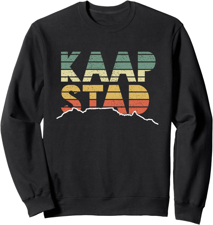 Kaapstad Tafelberg Südafrika Vintage Sweatshirt
