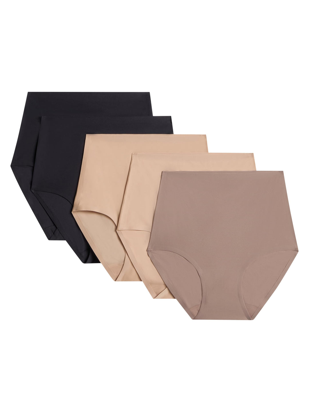 Chantelle SOFTSTRETCH | 5er-Pack nahtloser & nicht abzeichnender Slip mit hoher Taille, auch unter e